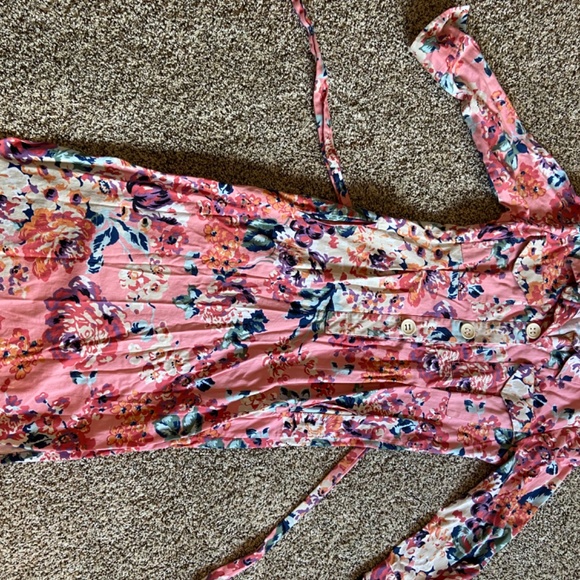 Zara Floral Print Midi Dress - Picture 3 of 6